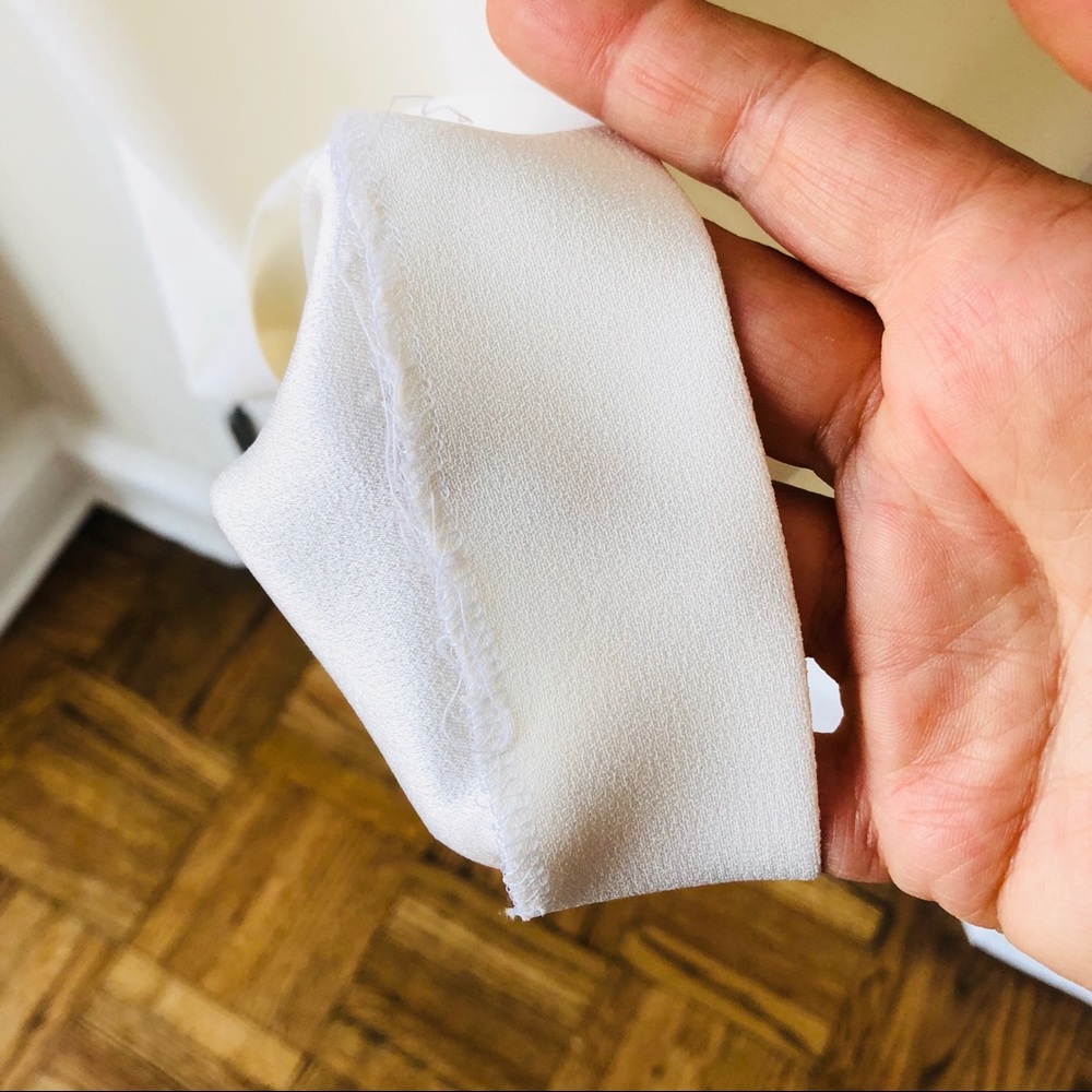 White Silk Escada Shift Dress Like New! - Picture 5 of 8